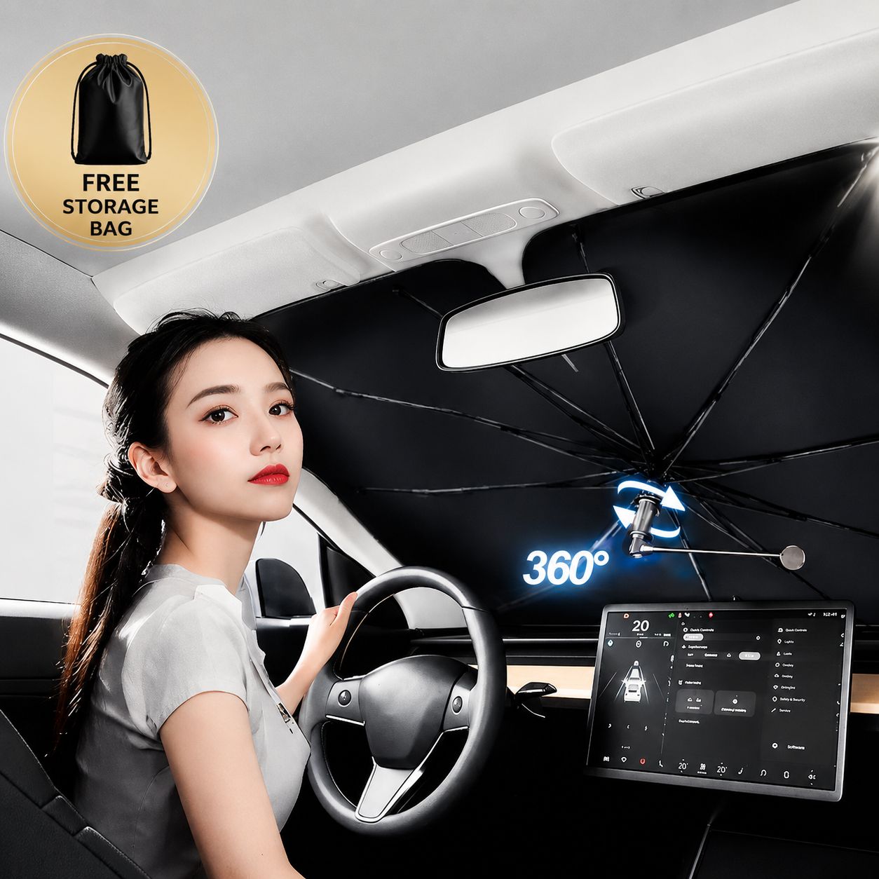 HeatShield™ Car Sun Umbrella