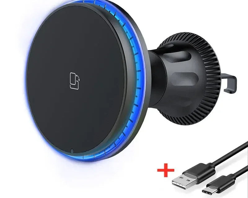 30W Magnetic Car Wireless Charger RGB™