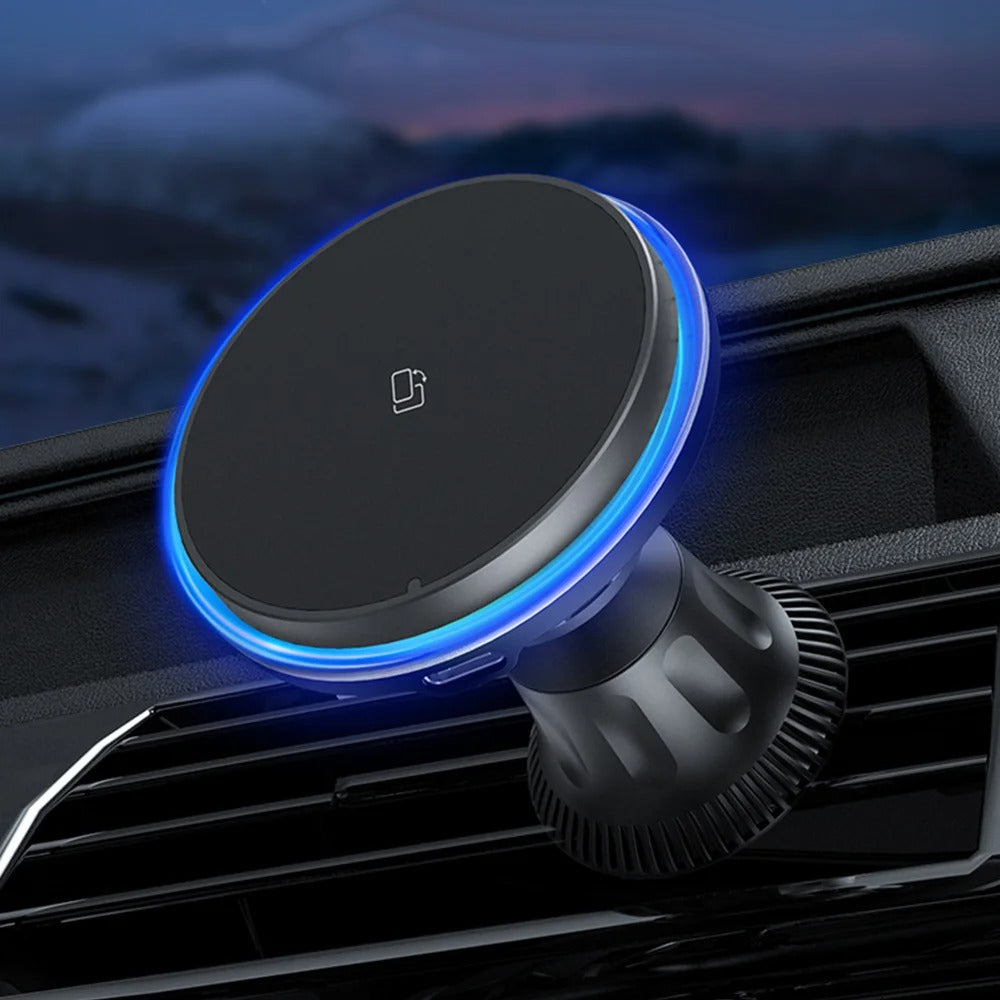 30W Magnetic Car Wireless Charger RGB™